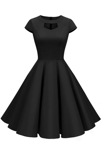 Red Polka Dots 1950s Dress