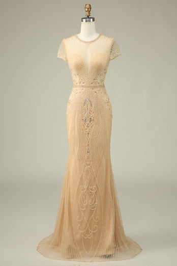 Mermaid Beaded Prom Dress