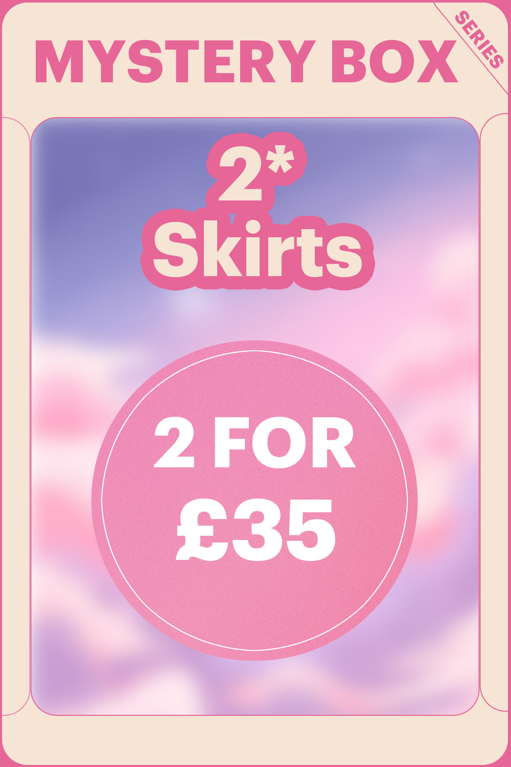 ZAPAKA MYSTERY BOX of 2Pc Skirts