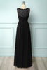 Load image into Gallery viewer, Burgundy Long Bridesmaid Dress