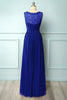 Load image into Gallery viewer, Burgundy Long Bridesmaid Dress
